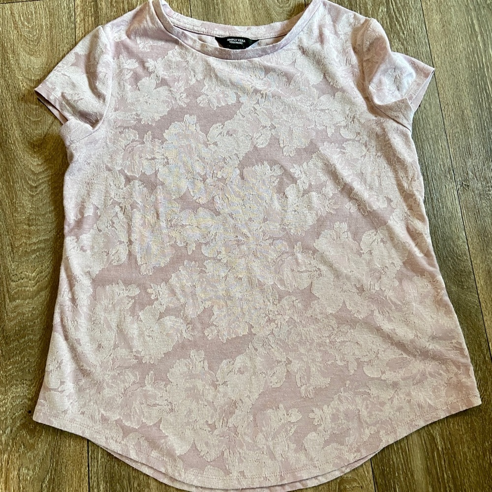 Simply Vera Wang floral top